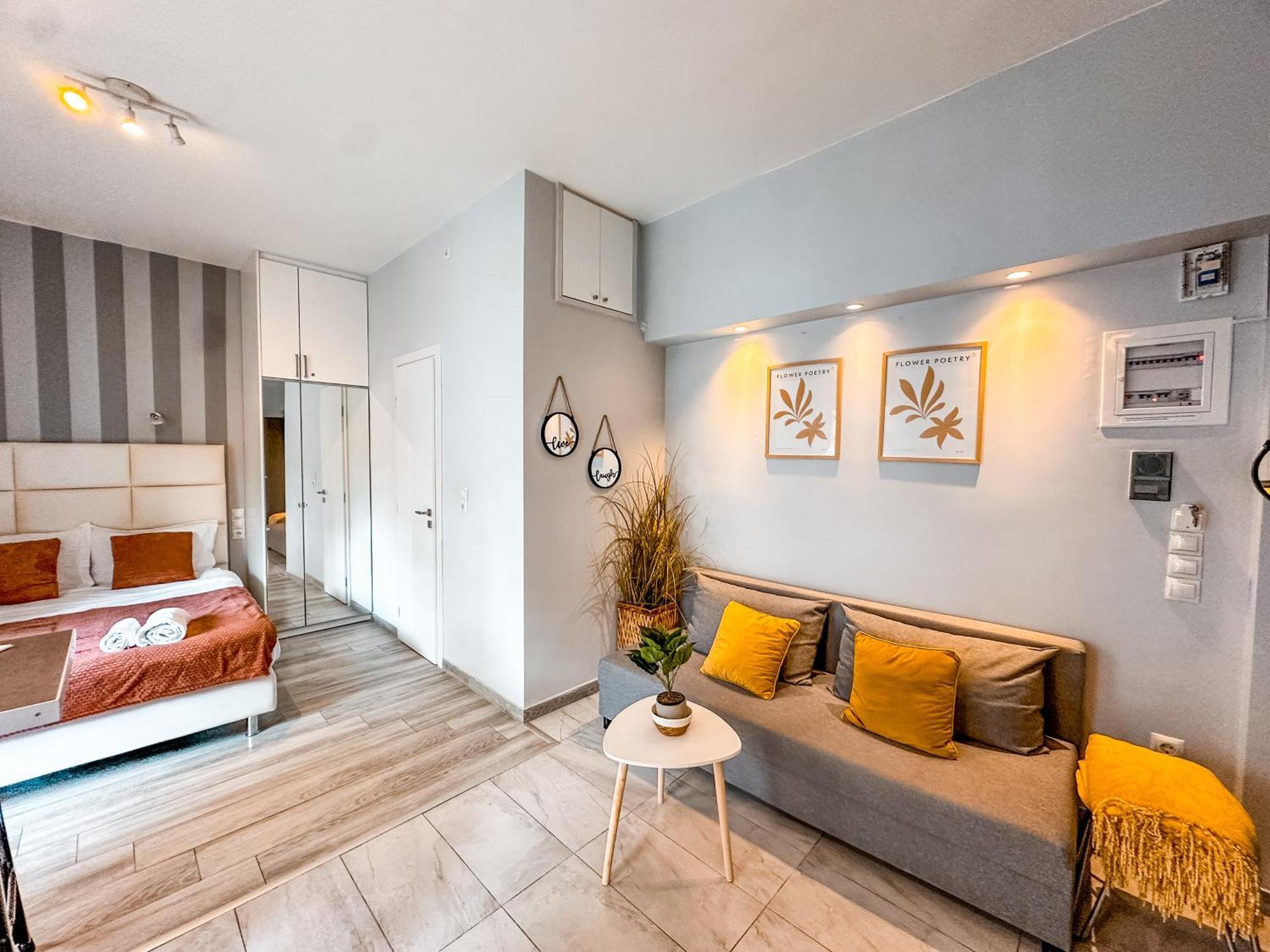 Walk To Markets From A Cozy Studio By Cielo Homes Atene Esterno foto