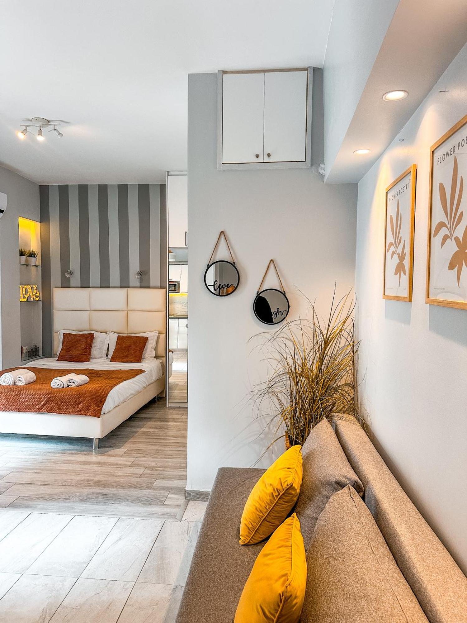 Walk To Markets From A Cozy Studio By Cielo Homes Atene Esterno foto