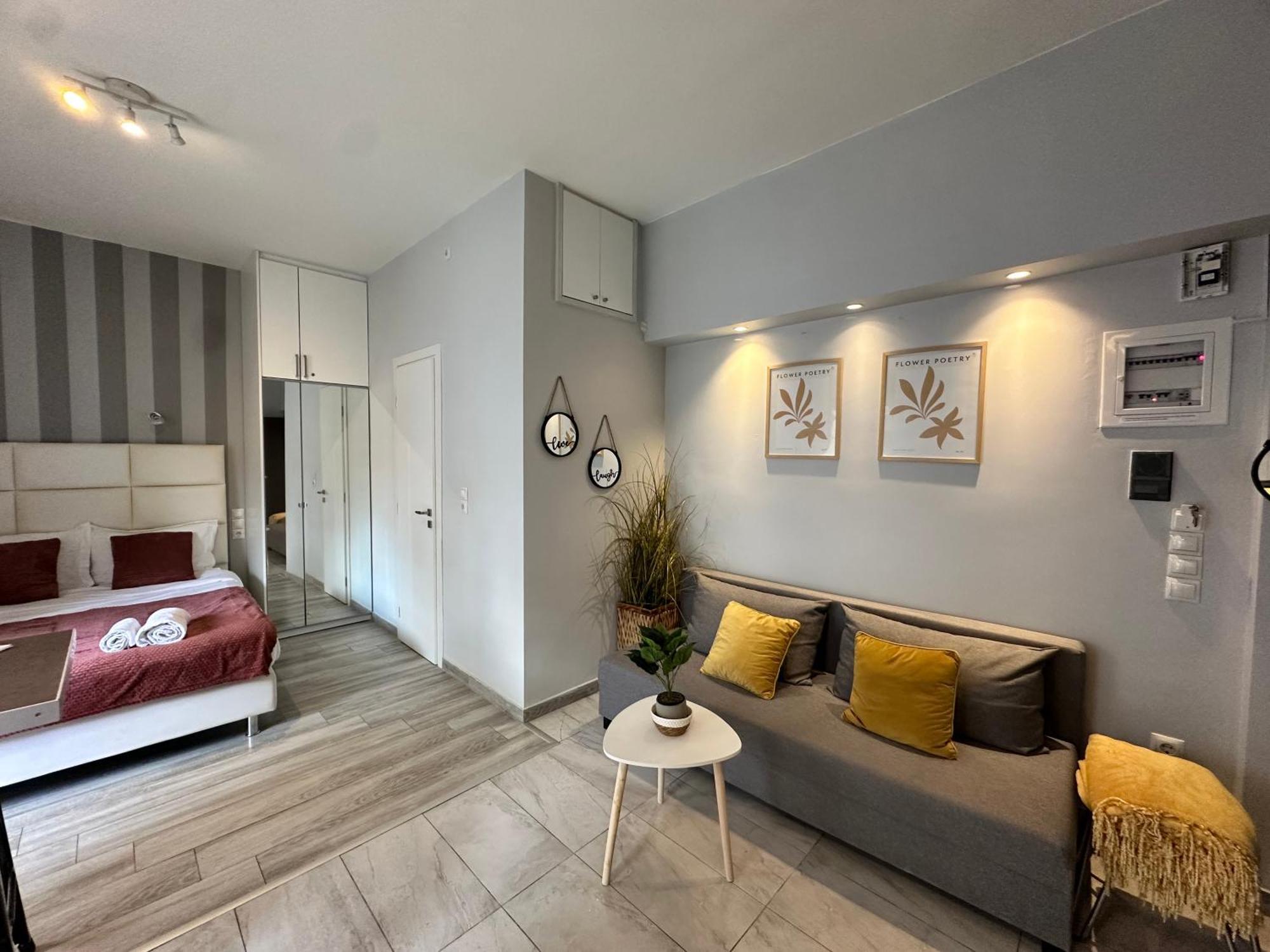 Walk To Markets From A Cozy Studio By Cielo Homes Atene Esterno foto